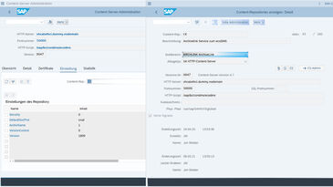 Konfiguration der SAP ecoDMS API