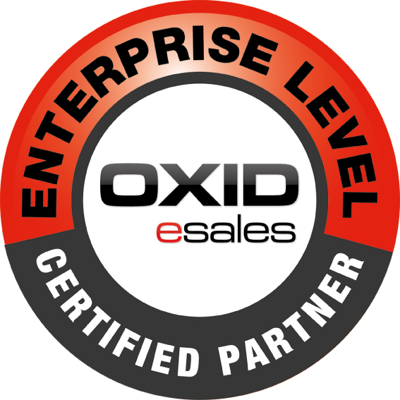 Logo OXID Solution Partner – Enterprise Level